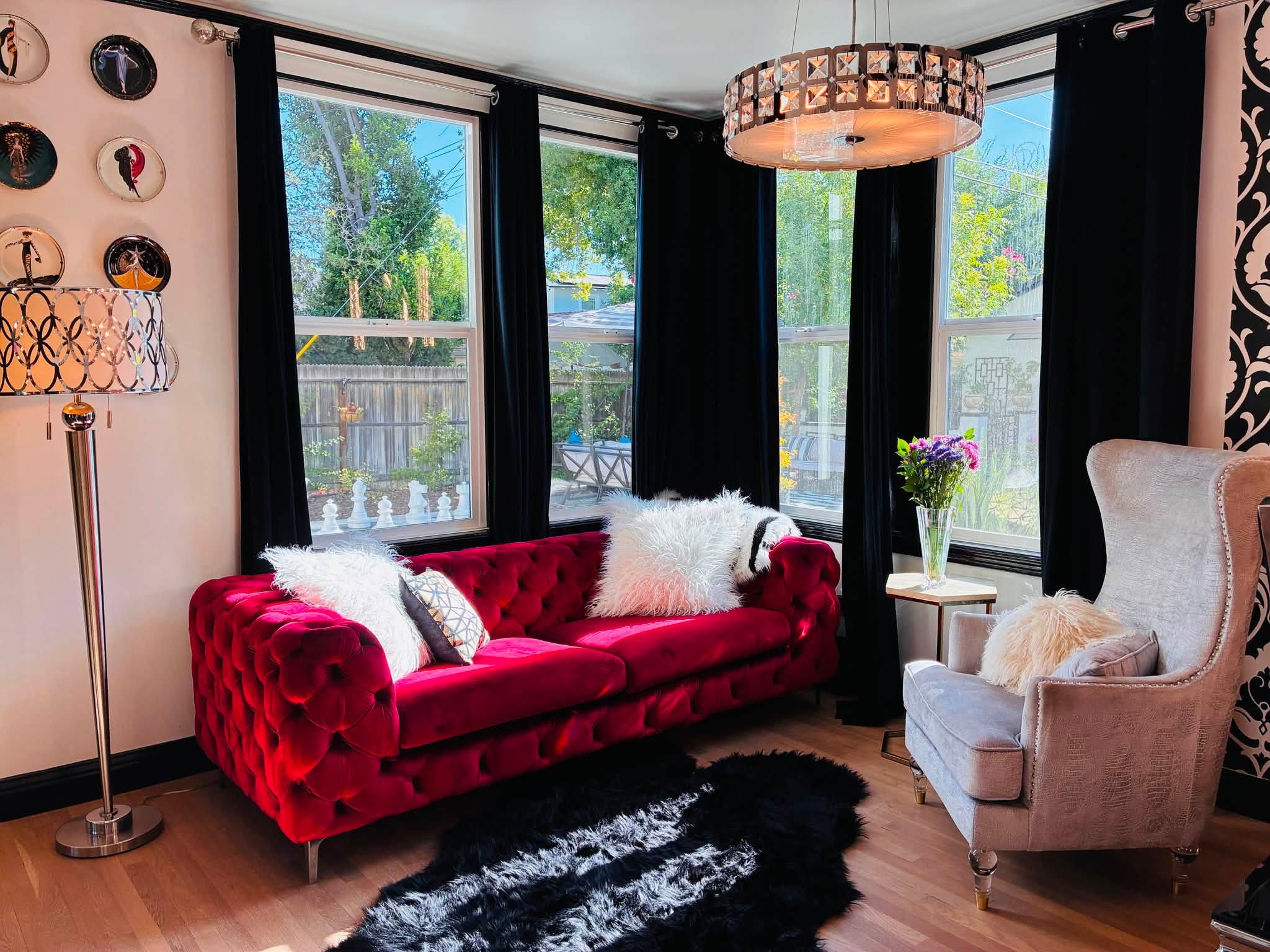 The salon at Harmony House