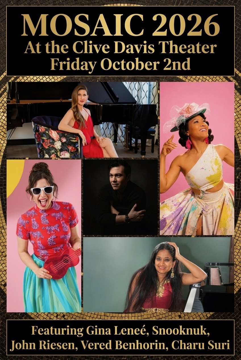 Gina Leneé performs at the GRAMMY Museum for MOSAIC 2026 on October 2, 2026 at 7 PM.